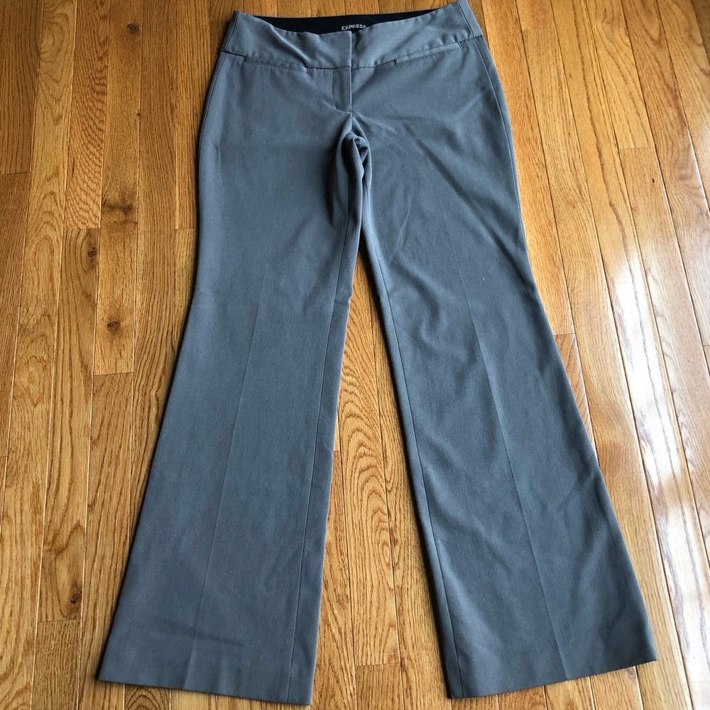 Express Editor Dress Pants in Taupe